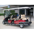 4 front seaters plus 2 rear seaters cheap electric golf cart 48V